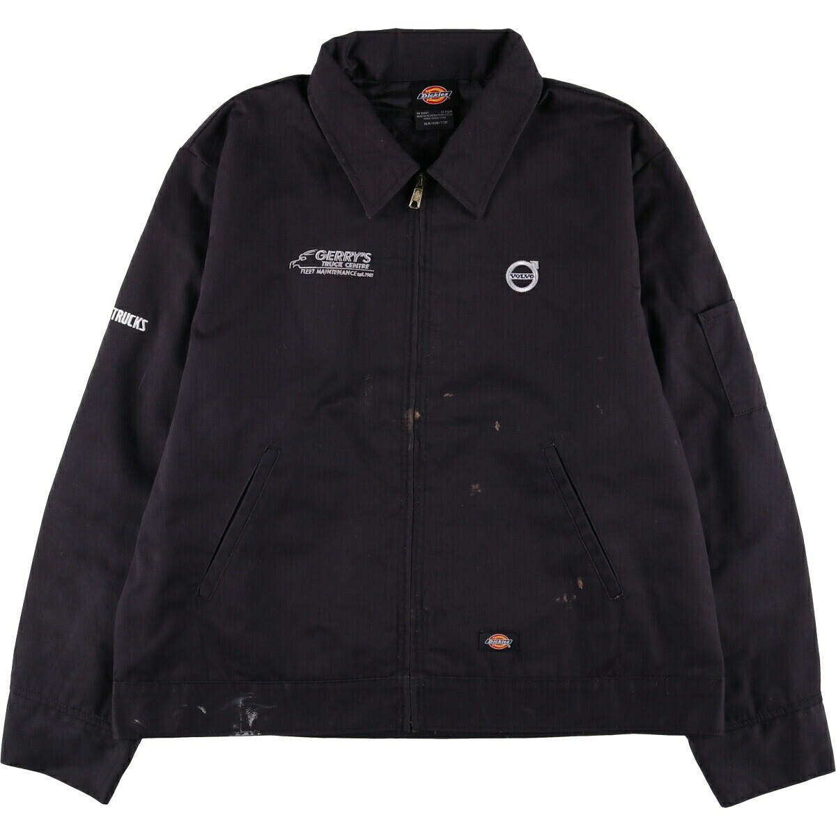 古着 ディッキーズ Dickies VOLVO ボルボ 中綿入り ワークジャケット メンズXL相当 /eaa566303 【中古】 【251121】 【SS2603_10】