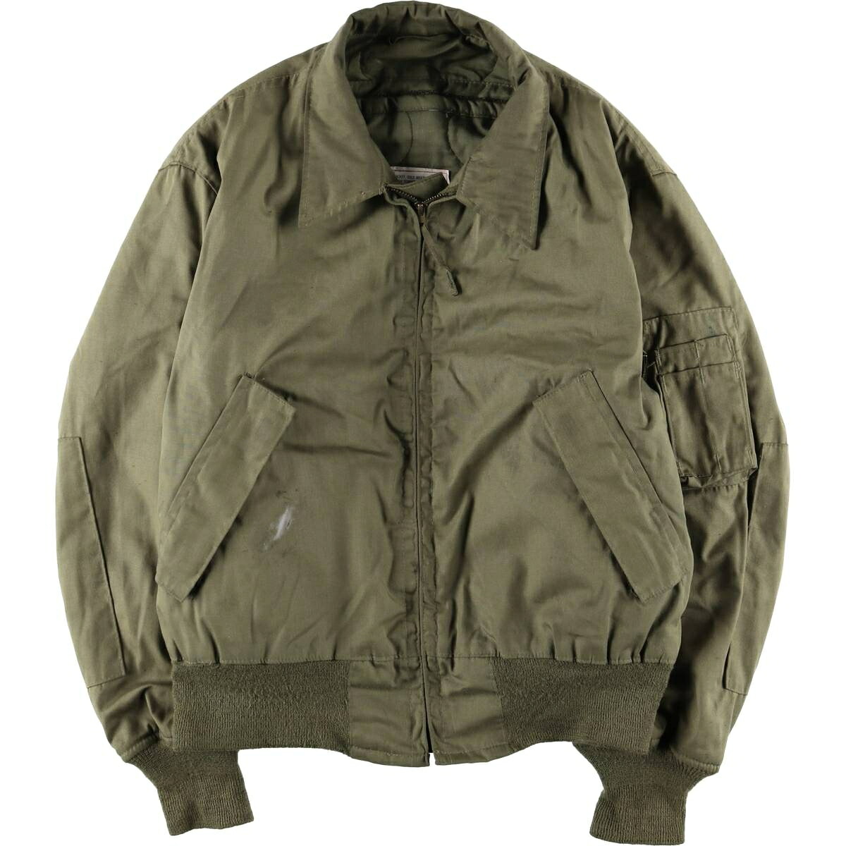 古着 80'S 米軍実品 ミリタリー タンカースジャケット USA製 MEDIUM-SHORT メンズM相当 ヴィンテージ /eaa566387 【中古】 【251107】 【DL2511-AMY】 【SS2603_10】