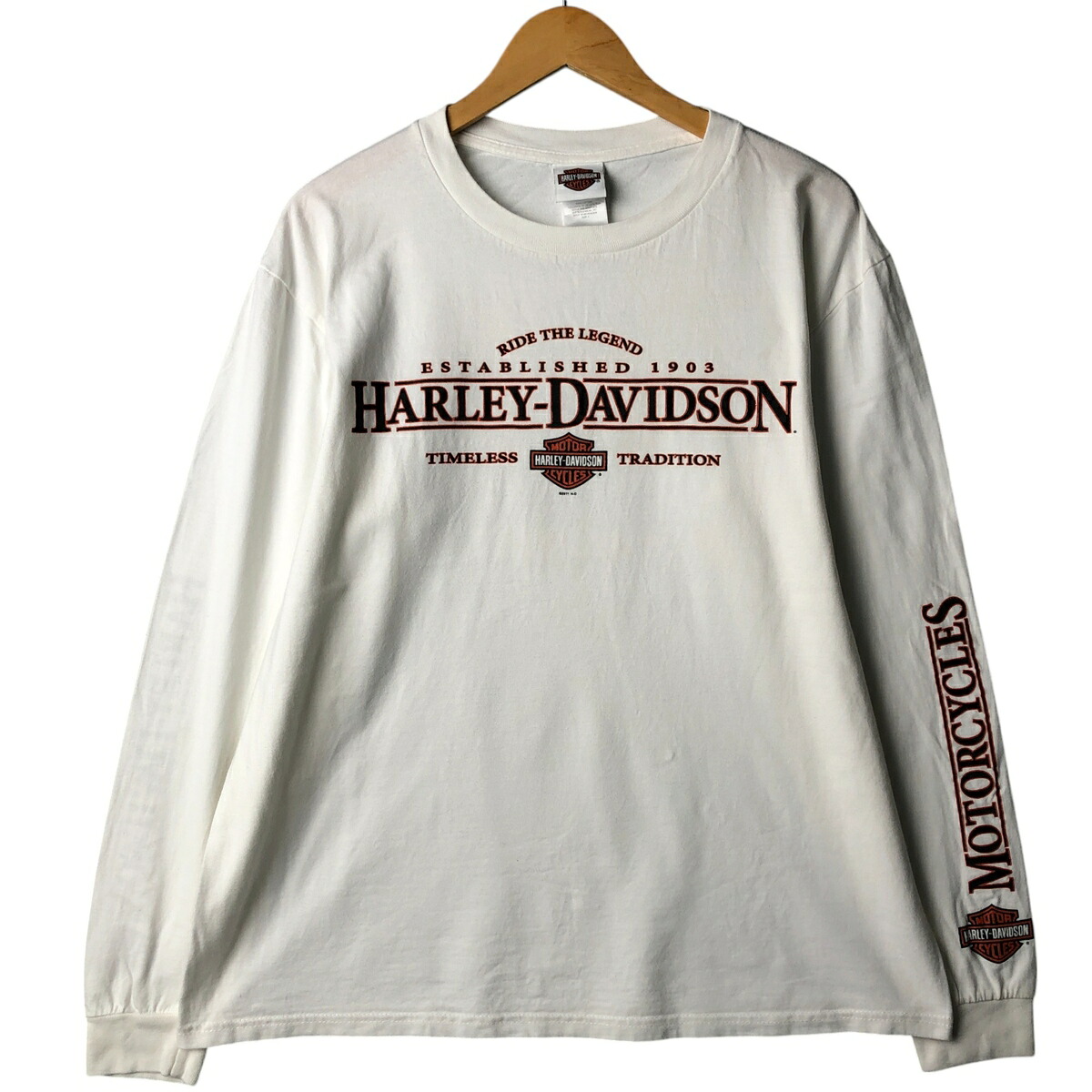 古着 ハーレーダビッドソン Harley-Davidson ロングTシャツ ロンT メンズL相当 /eaa566773 【中古】 【250716】 【SS2603_30】
