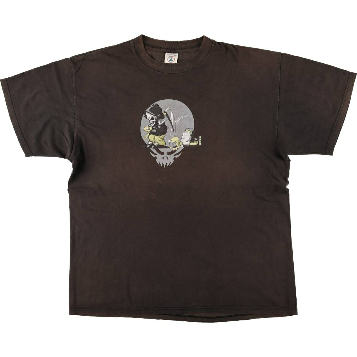 古着 デルタ DELTA ドクロ柄 スカル柄 プリントTシャツ メンズXL相当 /eaa568031 【中古】 【250802】 【SS2606_30｜古着屋JAM