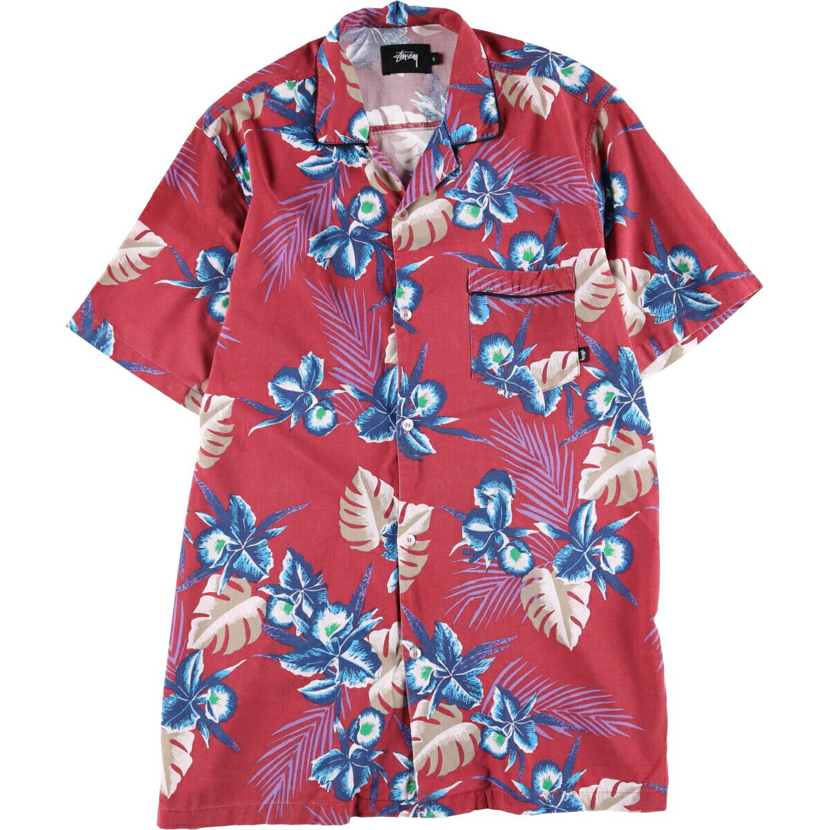 楽天市場】OLD STUSSY 90s ALOHA SHIRT SIZE-M オールドステューシー