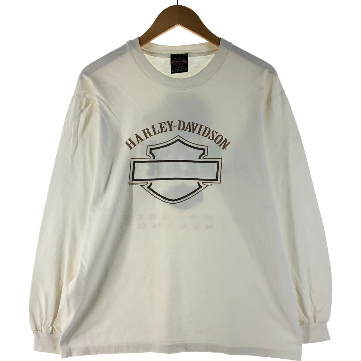 古着 90'S ハーレーダビッドソン Harley-Davidson ロングTシャツ ロンT メンズL相当 /eaa568668 【中古】 【250802】 【SS2603_30】