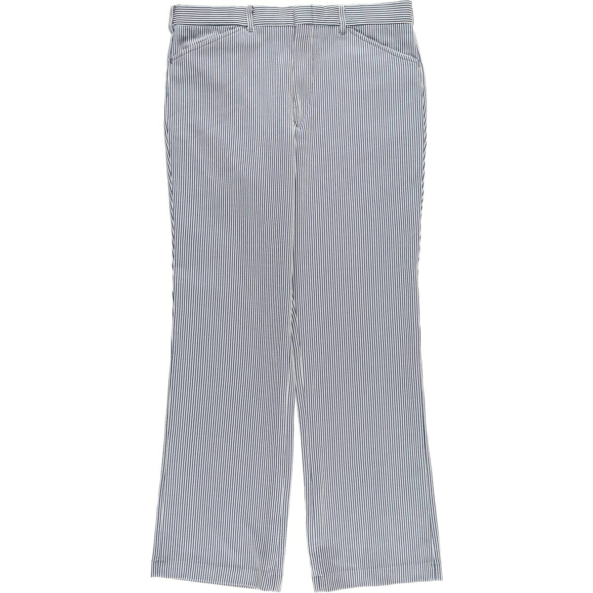 古着 70~80'S シアーズ Sears PREMA-PREST REG.FIT ストライプ柄 スラックスパンツ メンズw34相当 ヴィンテージ /eaa569133 【中古】 【251118】 【SS2606_30|古着屋JAM