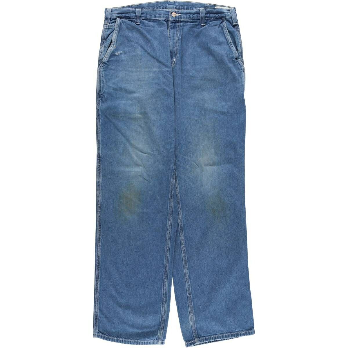 古着 カーハート Carhartt Dungaree Fit デニムペインターパンツ メンズw36相当 /eaa569447 【中古】 【260307】 ブルー系 春夏秋冬