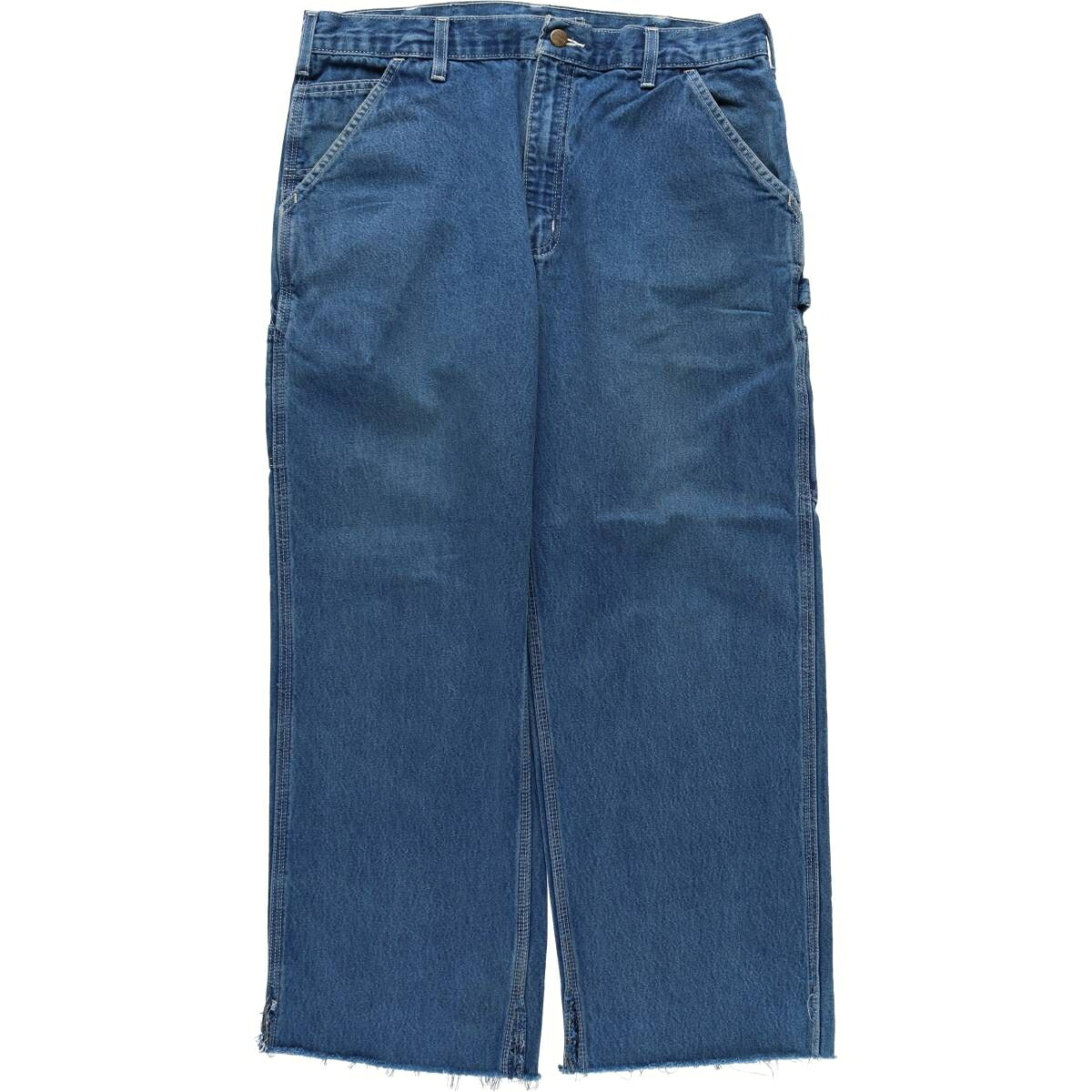古着 カーハート Carhartt Original Dungaree Fit カットオフ デニムペインターパンツ メンズw35相当 /eaa569620 【中古】 【260403】