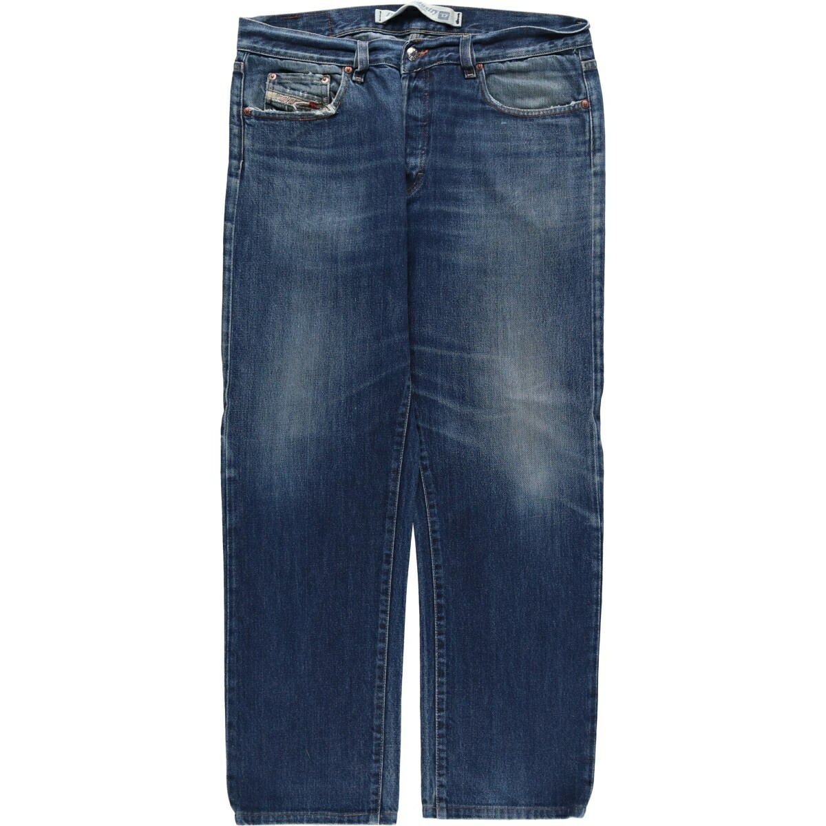 古着 ディーゼル DIESEL INDUSTRY ストレートデニムパンツ メンズw37相当 ヴィンテージ /eaa569968 【中古】 【260324】 ブルー系 春夏秋冬