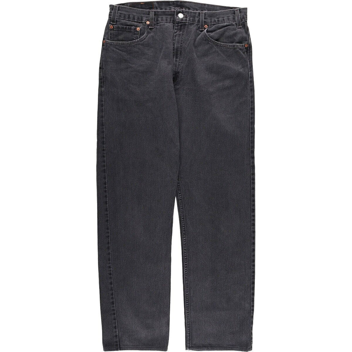 古着 00'S リーバイス Levi's 505 REGULAR FIT STRAIGHT LEG ブラックデニム テーパードデニムパンツ メンズw35相当 /eaa570482 【中古】 【250725】 【SS2603_30】