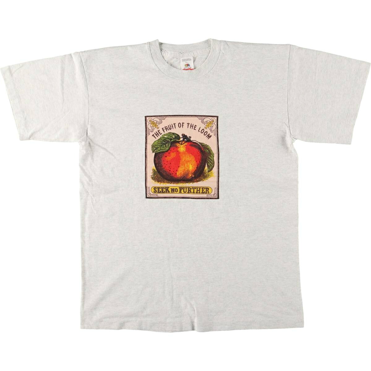 古着 90'S フルーツオブザルーム FRUIT OF THE LOOM プリントTシャツ メンズL相当 ヴィンテージ /eaa571185 【中古】 【250810】 【GR-2508】 【SS2603_30】