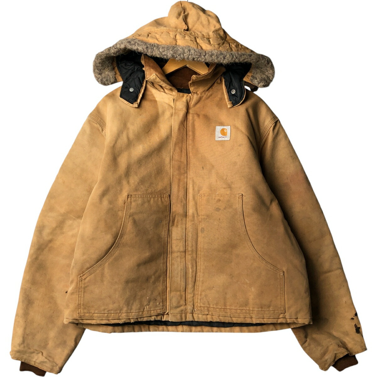 古着 カーハート Carhartt トラディショナルジャケット フード付き 中綿入り ダックワークジャケット メンズXXL相当 /eaa571522 【中古】 【251123】 【SS2606_10】｜古着屋JAM
