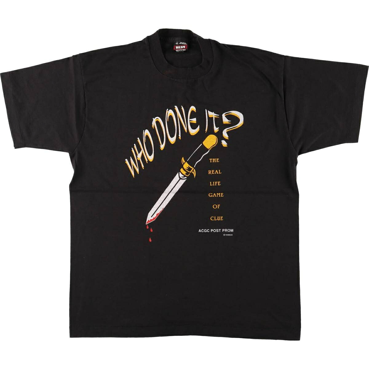 古着 90'S フルーツオブザルーム FRUIT OF THE LOOM プリントTシャツ USA製 メンズL相当 ヴィンテージ /eaa571734 【中古】 【250727】 【SS2603_30】