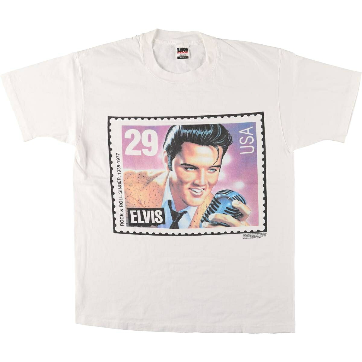 古着 UAV APPAREL ELVIS PRESLEY エルヴィスプレスリー バンドTシャツ バンT USA製 メンズXL相当 /eaa572195 【中古】 【250804】 7,190円