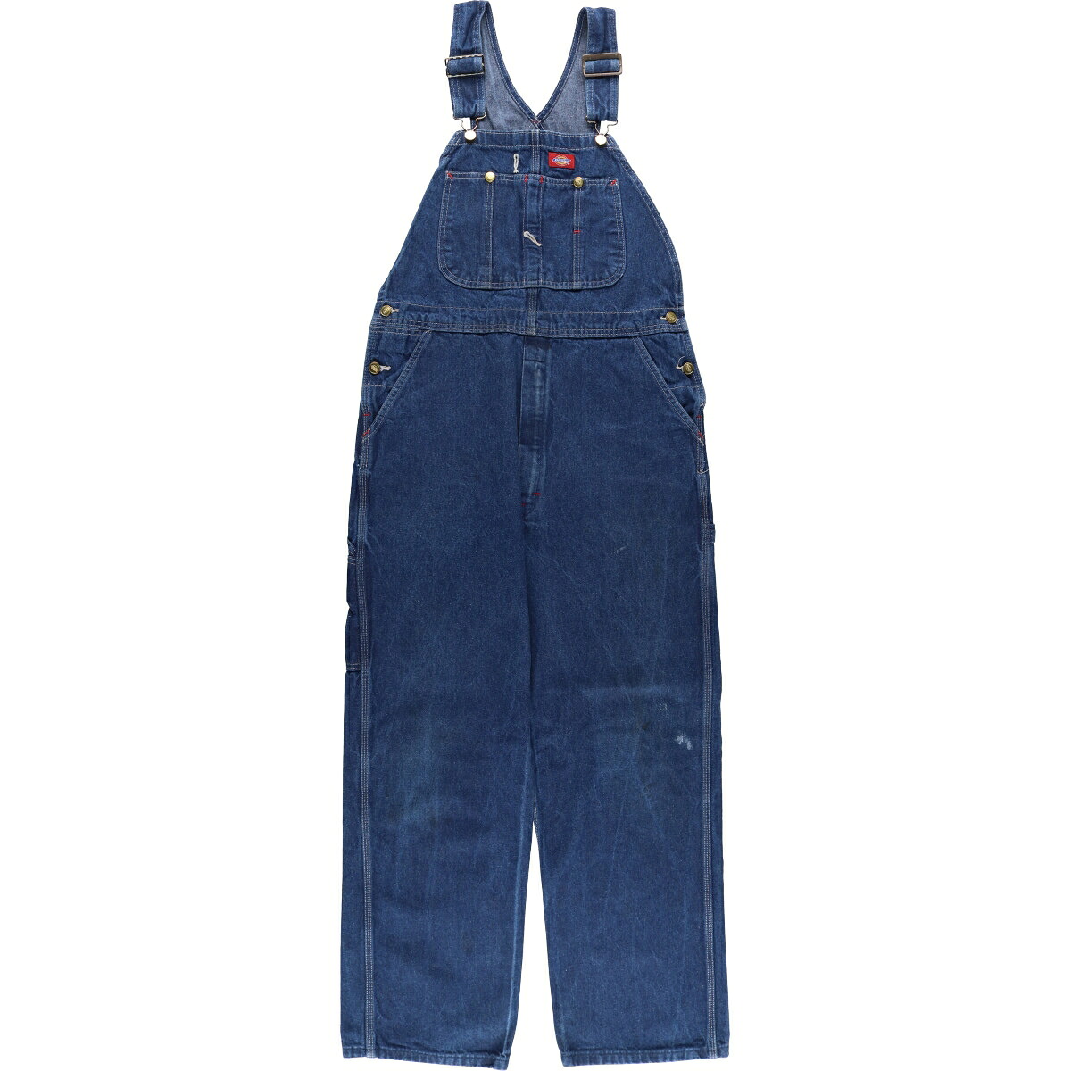 古着 ディッキーズ Dickies デニムオーバーオール メンズw36相当 /eaa572429 【中古】 【250815】 【SS2603_10】