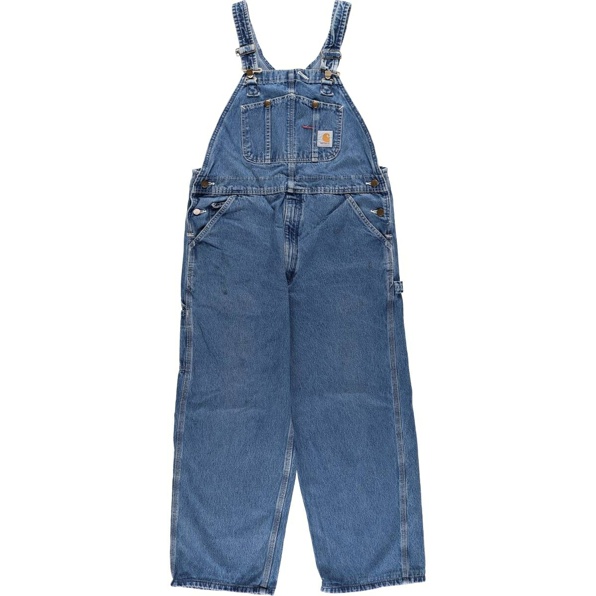 古着 カーハート Carhartt デニムオーバーオール メンズw38相当 /eaa572434 【中古】 【250728】 【SS2603_10】