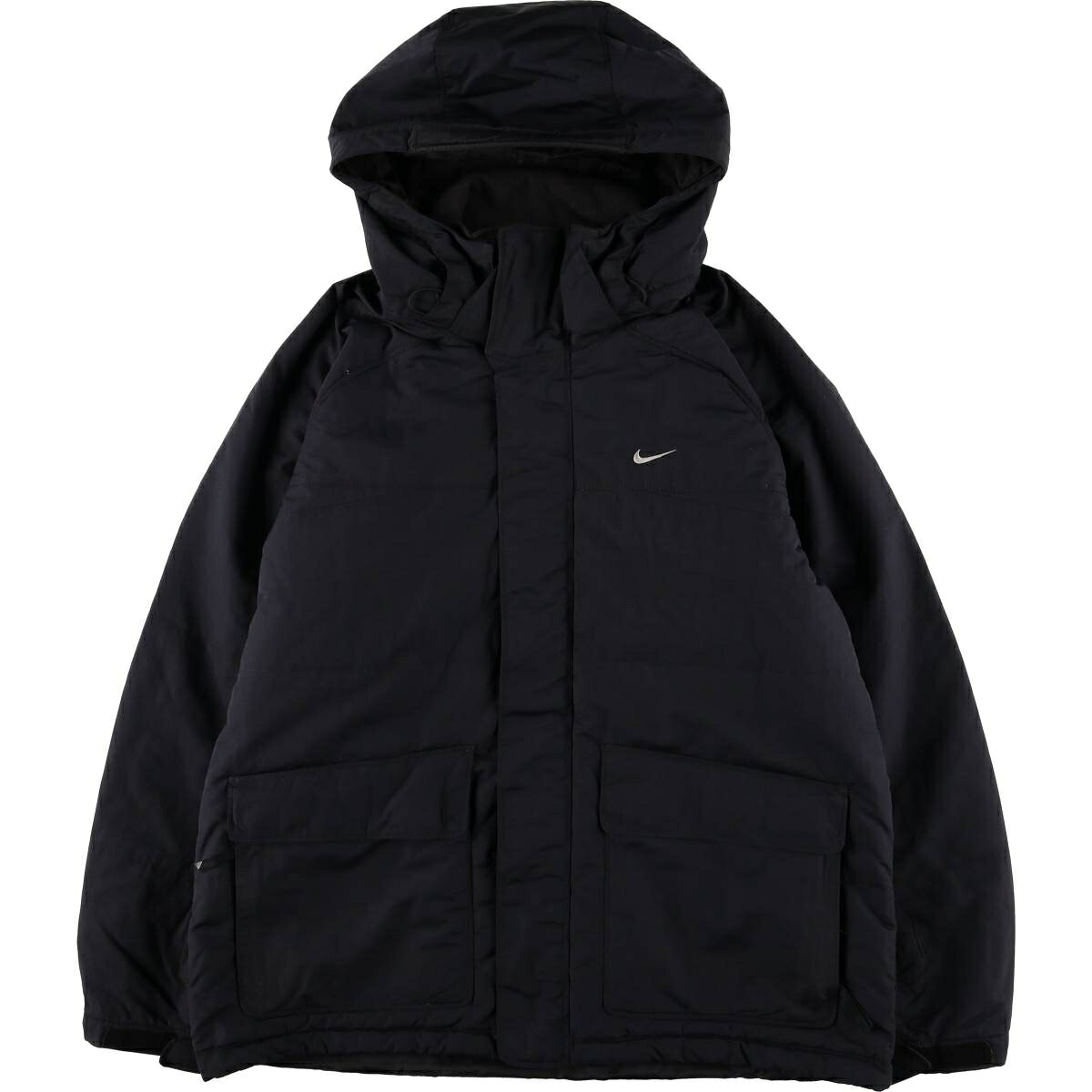 古着 00'S ナイキ NIKE バックロゴ 中綿パーカー パファージャケット メンズL相当 /eaa572582 【中古】 【251114】 【SS2603_10】