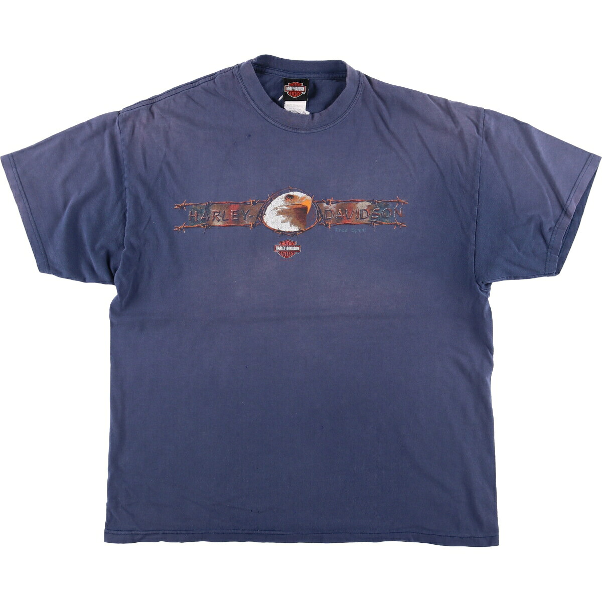 古着 00'S ハーレーダビッドソン Harley-Davidson モーターサイクル バイクTシャツ USA製 メンズXL相当 /eaa572891 【中古】 【250809】