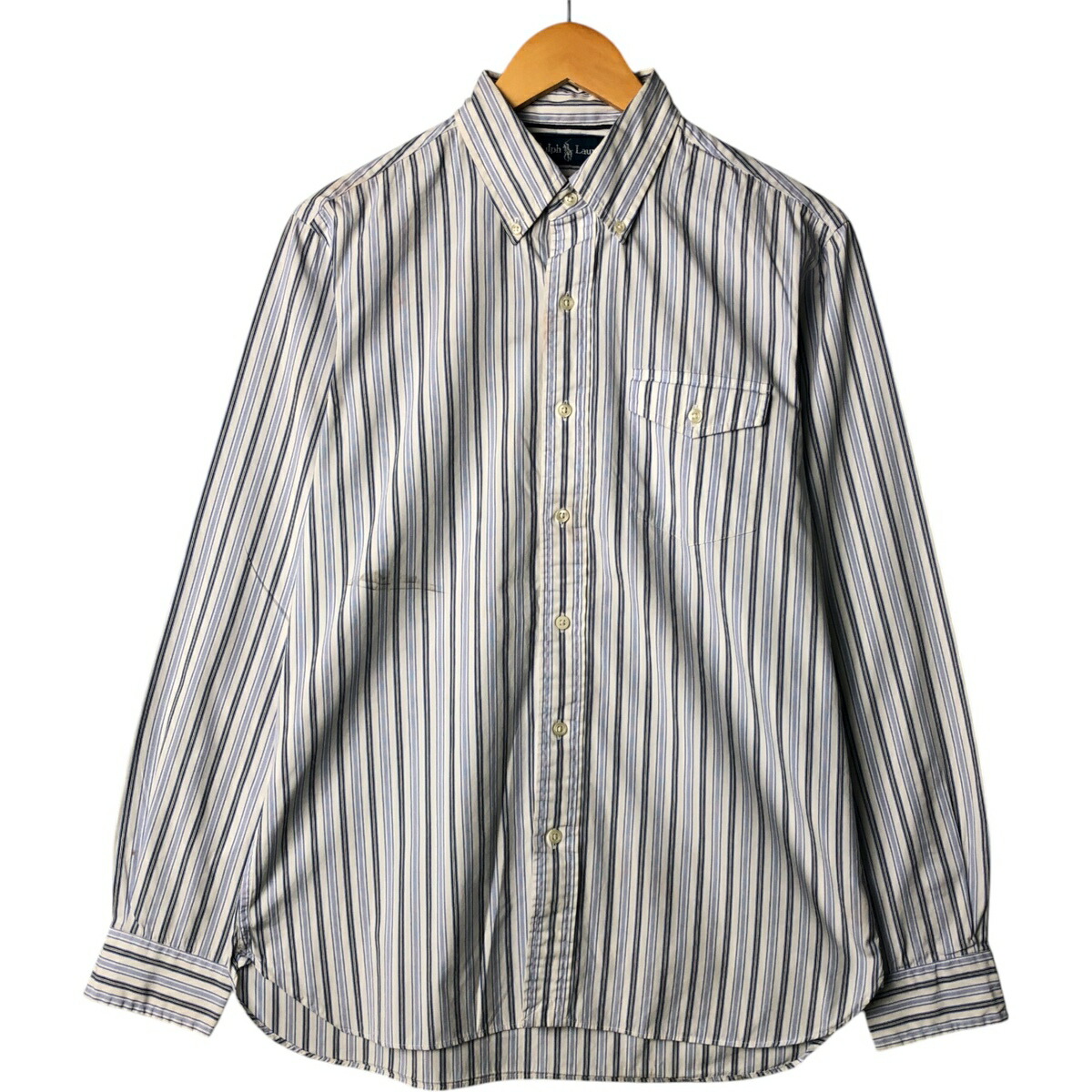 古着 ラルフローレン Ralph Lauren 長袖 ボタンダウンストライプシャツ メンズM相当 /eaa572991 【中古】 【250808】 【ss2601_10】 6,019円