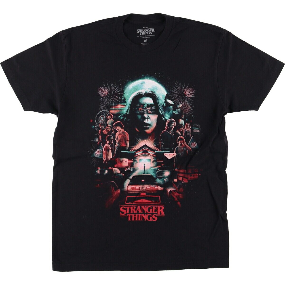 古着 STRANGER THINGS ストレンジャーシングス 映画 ムービーTシャツ メンズM相当 /eaa573077 【中古】 【250818】