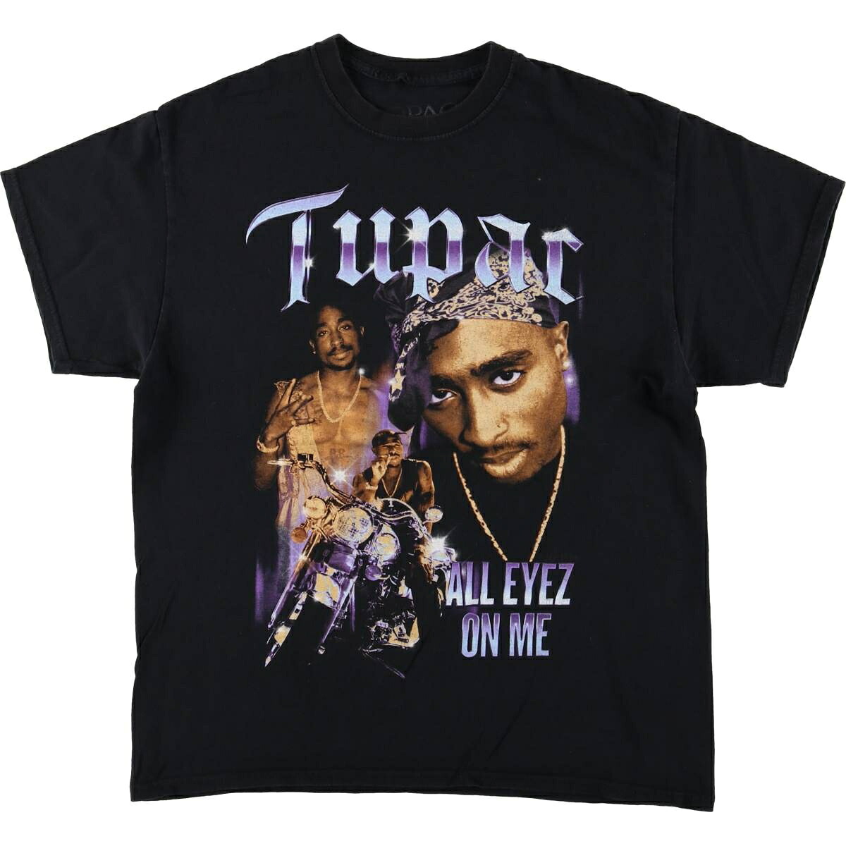 古着 2pac トゥーパック ラップTシャツ ラップT メンズL相当 /eaa574398 【中古】 【250813】