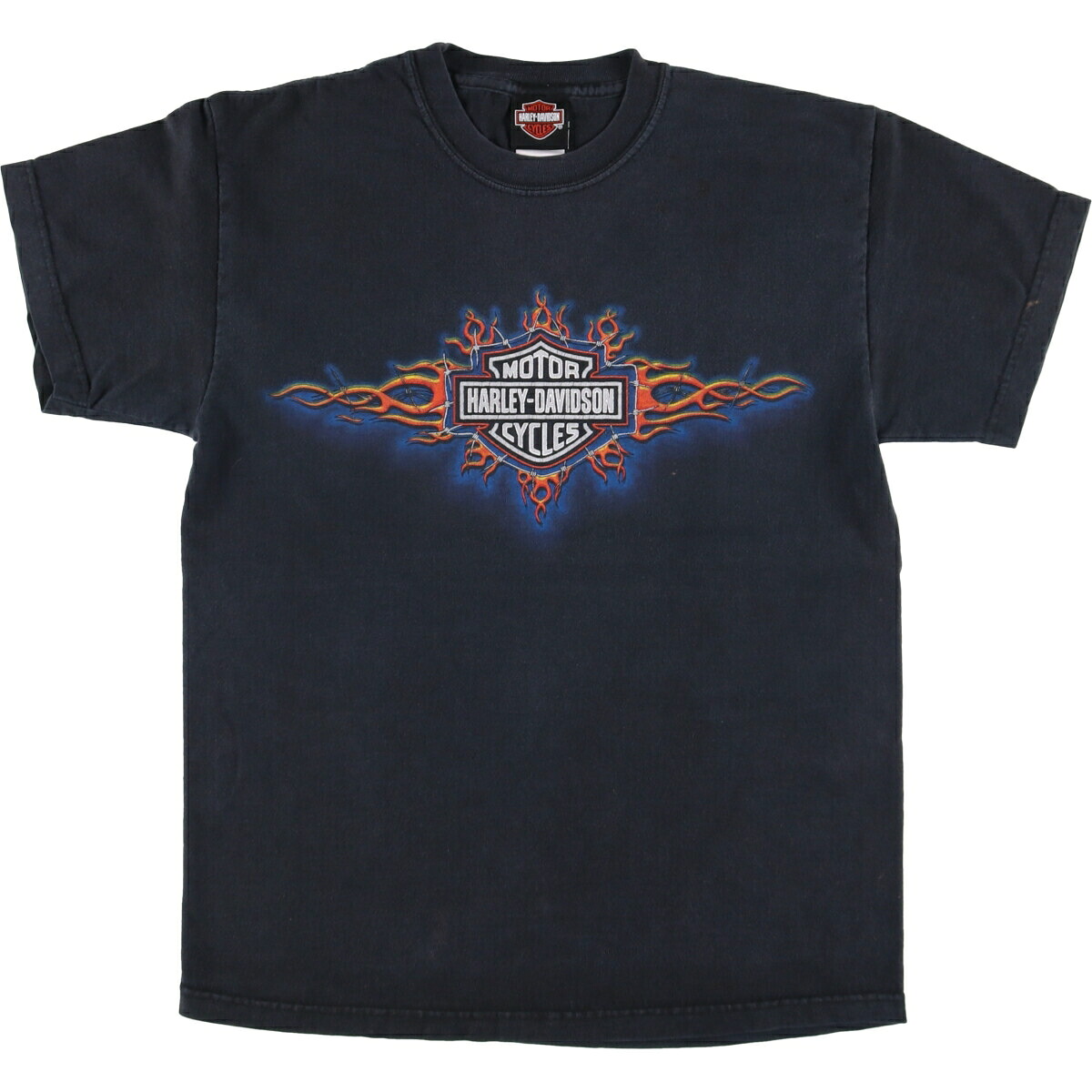 古着 00'S ハーレーダビッドソン Harley-Davidson モーターサイクル バイクTシャツ USA製 メンズM相当 /eaa574631 【中古】 【250811】