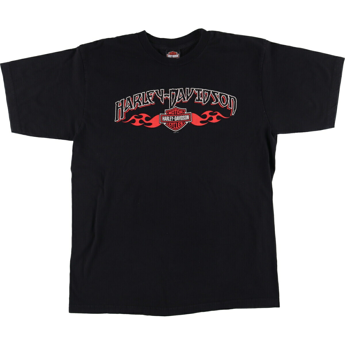 古着 00'S ハーレーダビッドソン Harley-Davidson モーターサイクル バイクTシャツ USA製 メンズXL相当 /eaa574647 【中古】 【250811】