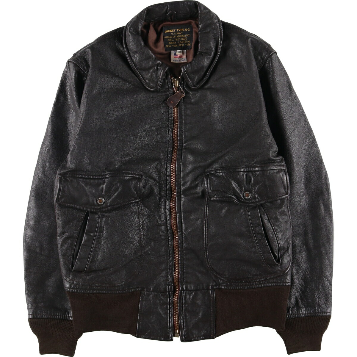 楽天市場】80s USA製 AVIREX G-2 フライト ジャケット メンズ L 程/ 80