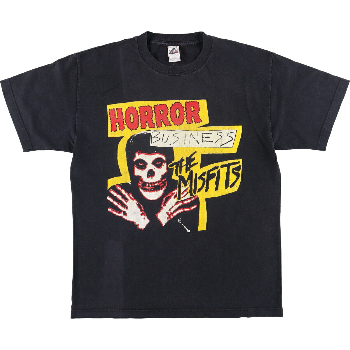 古着 アルスタイル ALSTYLE MISFITS ミスフィッツ ドクロ柄 スカル柄 バンドTシャツ バンT メンズL相当 /eaa575355 【中古】 【250815】