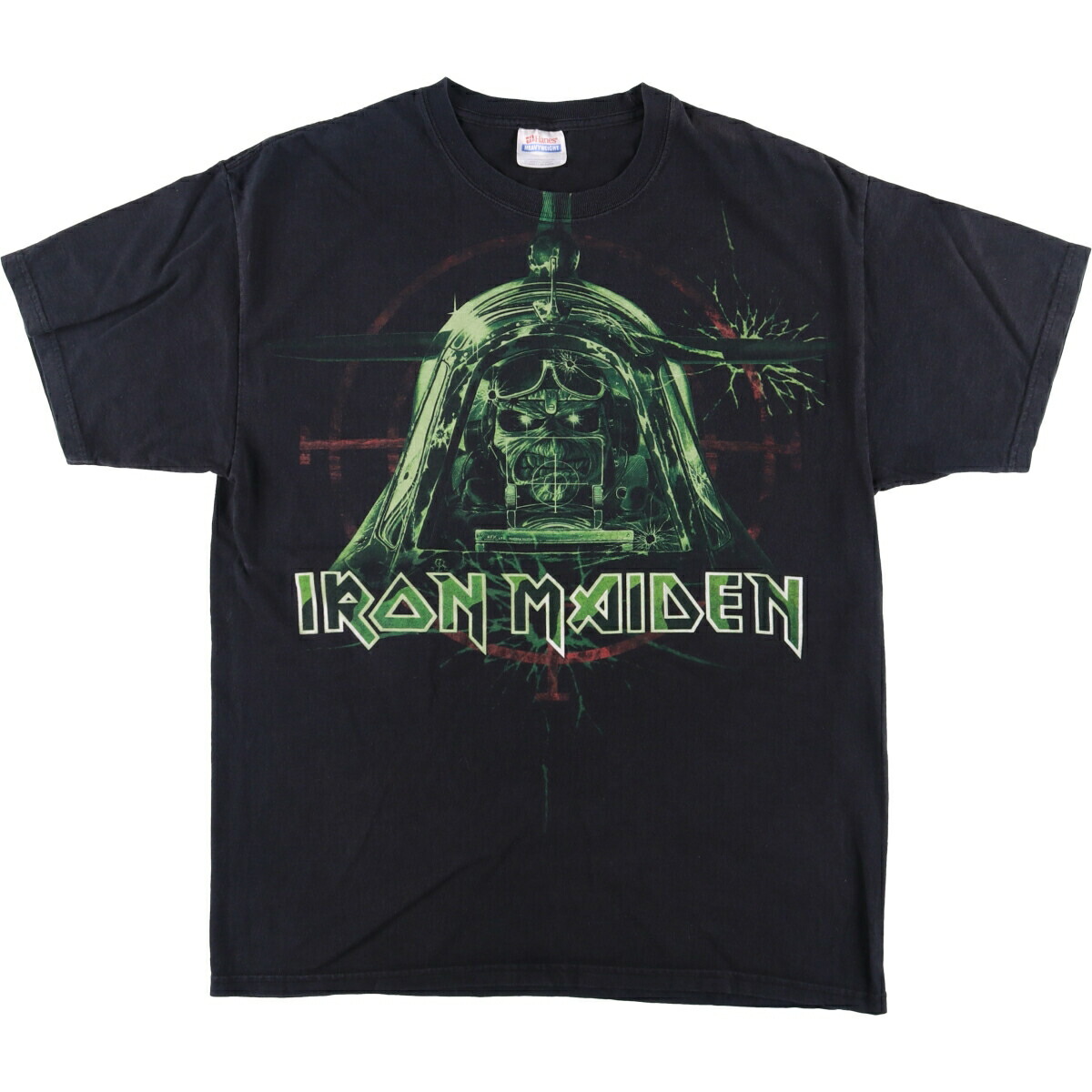 古着 ヘインズ Hanes IRON MAIDEN アイアンメイデン バンドTシャツ バンT メンズL相当 /eaa575436 【中古】 【250816】