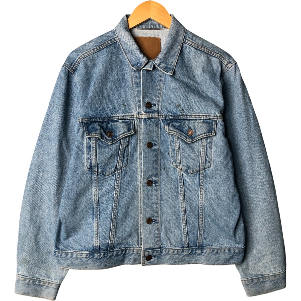 古着 90'S リーバイス Levi's オレンジタブ デニムジャケット Gジャン メンズL相当 長袖 ヴィンテージ /eaa575634 【中古】 【250822】 【SS2603_10】