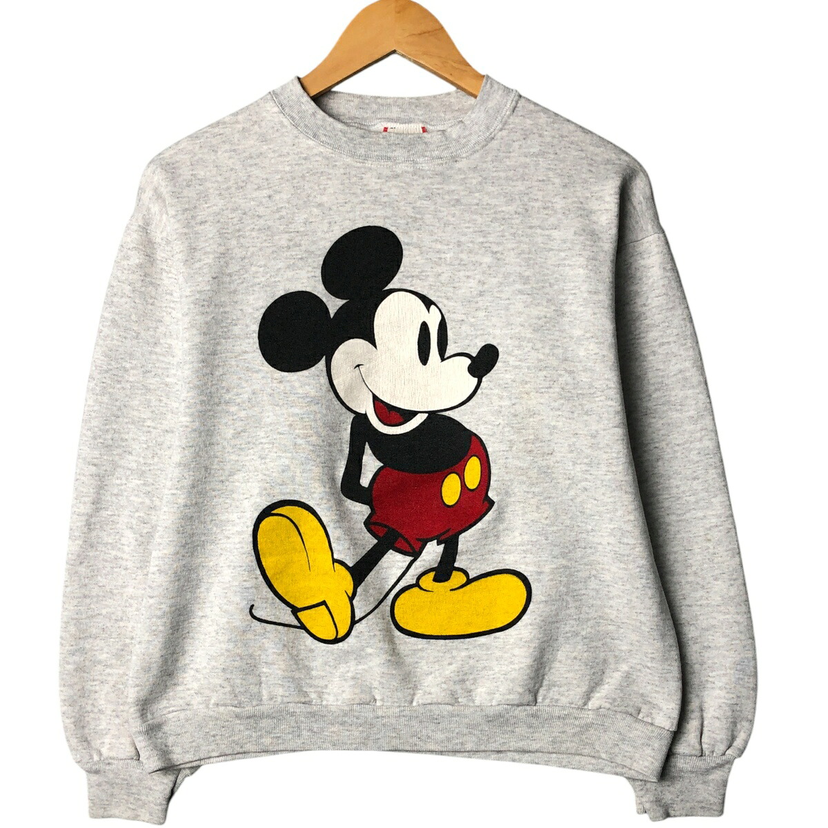 古着 90'S DISNEY DESIGNS MICKEY MOUSE ミッキーマウス キャラクタースウェットシャツ トレーナー USA製 メンズM相当 ヴィンテージ /eaa575681 【中古】 【250816】 【ADEL/アデル】 【SS2603_10】