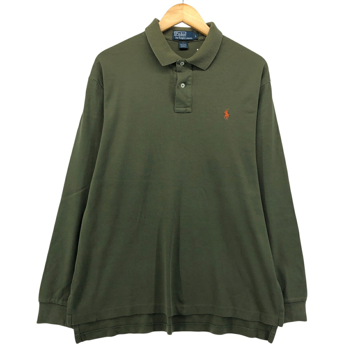 古着 ラルフローレン Ralph Lauren POLO by Ralph Lauren 長袖 ポロシャツ メンズL相当 /eaa575722 【中古】 【250822】 【SS2603_10】