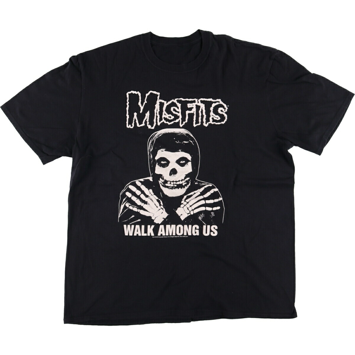 古着 MISFITS ミスフィッツ ドクロ柄 スカル柄 バンドTシャツ バンT メンズL相当 /eaa576061 【中古】 【250817】