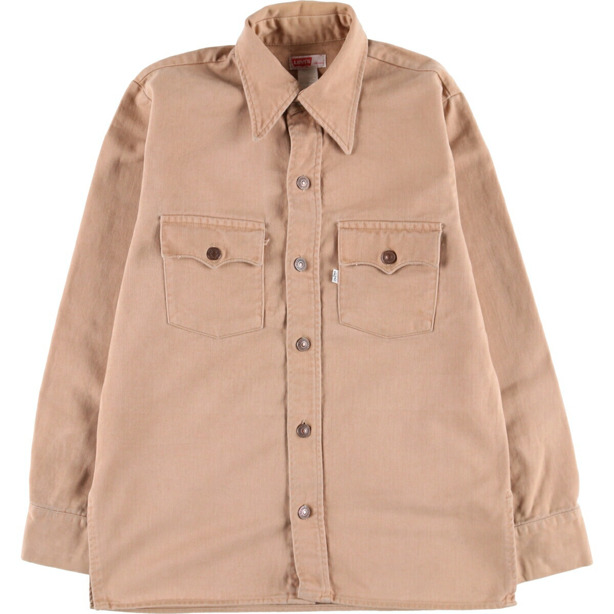 古着 70'S リーバイス Levi's シャツジャケット USA製 メンズM相当 ヴィンテージ /eaa576151 【中古】 【250821】 【SS2603_10】