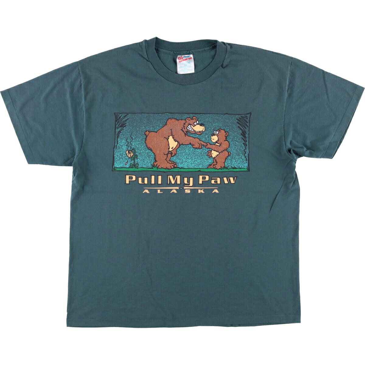 古着 90'S ヘインズ Hanes HEAVYWEIGHT 50/50 プリントTシャツ メンズL相当 ヴィンテージ /eaa576479 【中古】 【250829】 【SS2603_30】