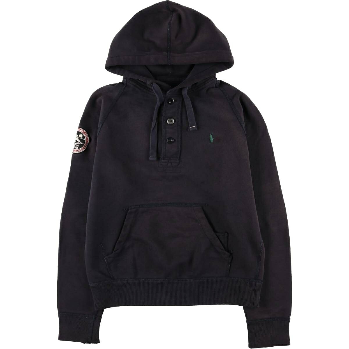 古着 ラルフローレン Ralph Lauren POLO by Ralph Lauren ハーフボタン スウェットプルオーバーパーカー メンズM相当 /eaa576645 【中古】 【250905】 【SS2603_10】