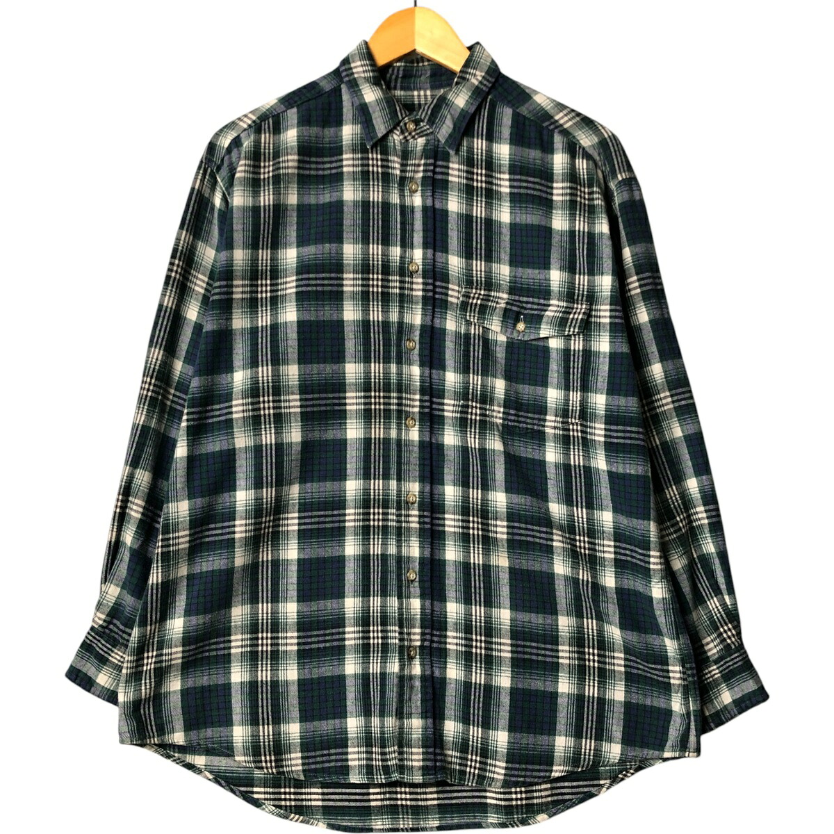 古着 90'S~ ウールリッチ WOOLRICH 長袖 フランネルチェックシャツ メンズL相当 ヴィンテージ /eaa576735 【中古】 【250828】 【SS2603_10】