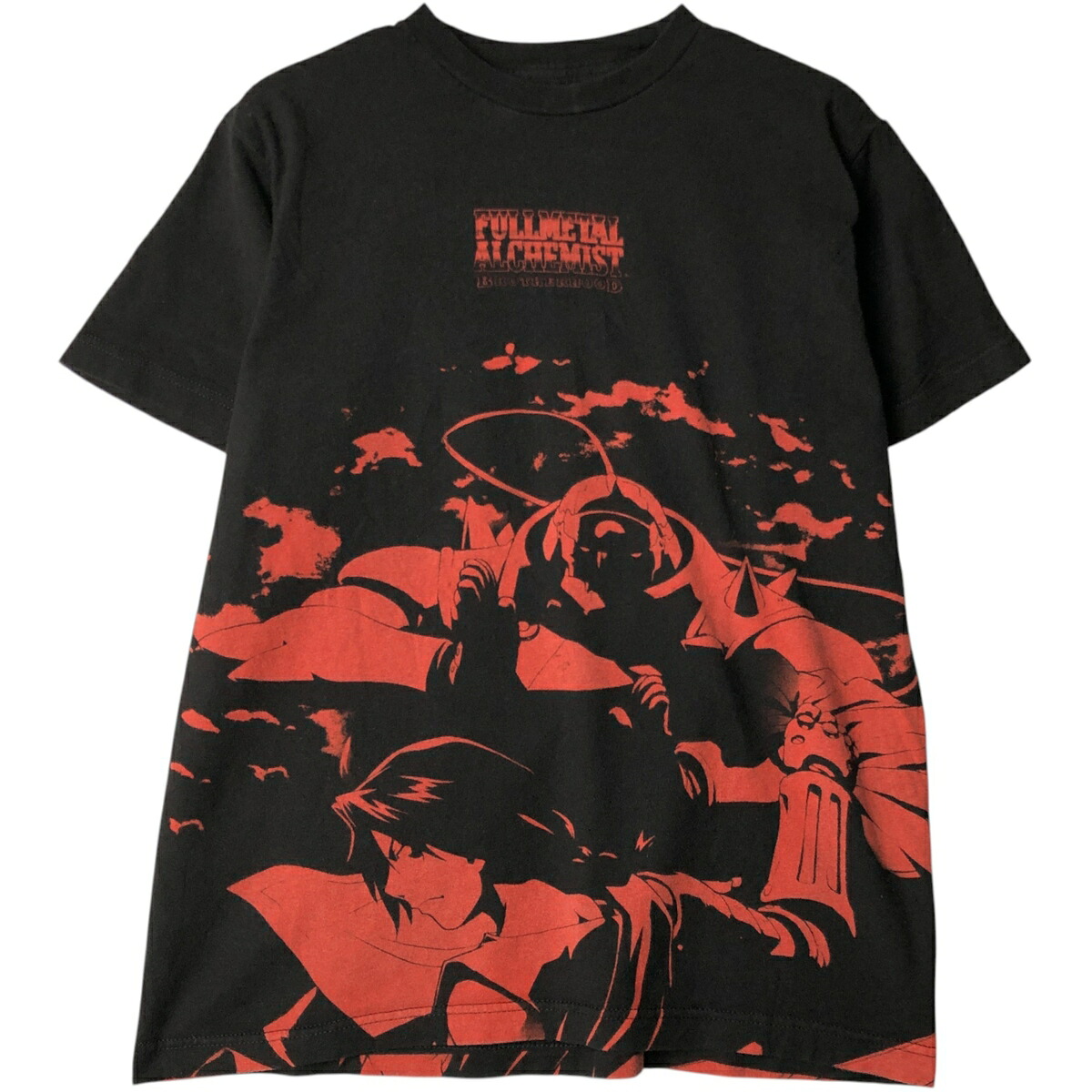 古着 FULLMETAL ALCHEMIST 鋼の錬金術師 アニメ キャラクタープリントTシャツ メンズM相当 /eaa577192 【中古】 【250901】 【NH-2508】