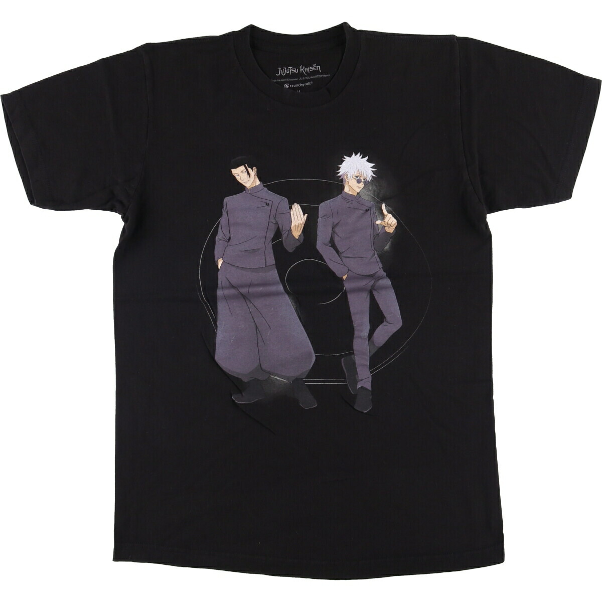 古着 呪術廻戦 五条悟 夏油傑 JUJUYSU KAISEN アニメ キャラクタープリントTシャツ メンズM相当 /eaa577226 【中古】 【250831】
