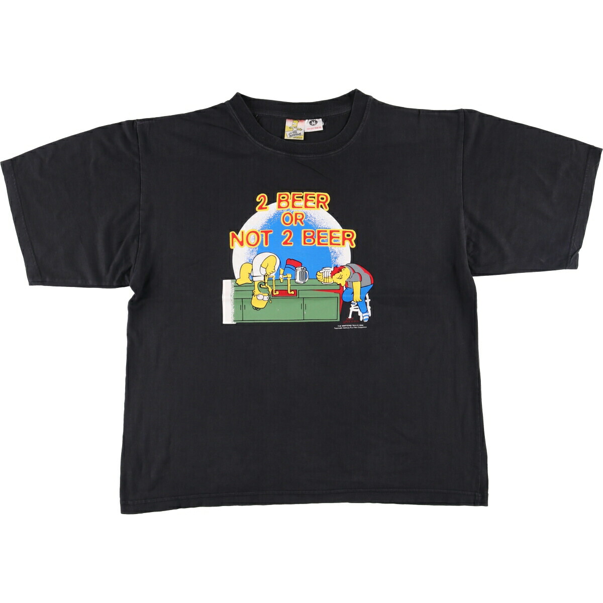 古着 00'S THE SIMPSONS シンプソンズ キャラクタープリントTシャツ メンズM相当 /eaa577248 【中古】 【250831】
