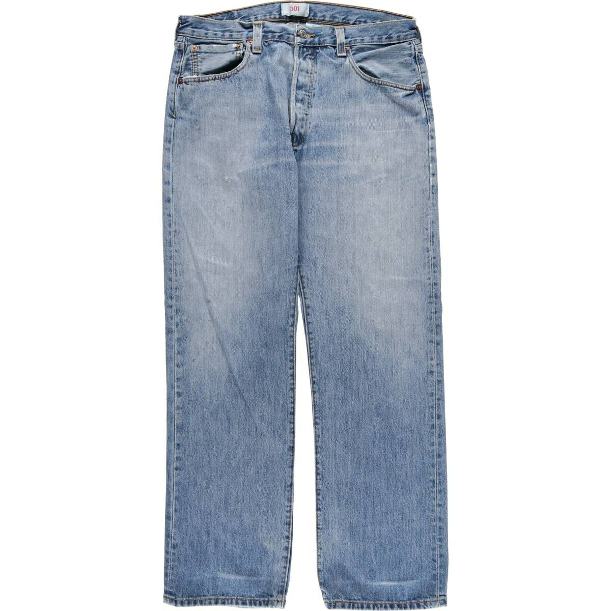 古着 リーバイス Levi's 501 STRAIGHT LEG BUTTON-FLY ストレートデニムパンツ メンズw35相当 /eaa577329 【中古】 【250830】 【SS2603_10】