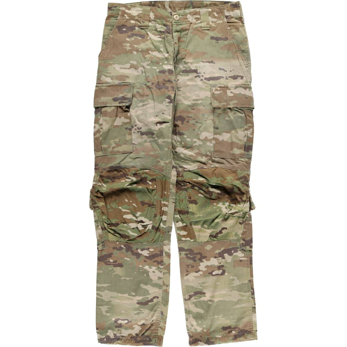 古着 米軍実品 迷彩柄 マルチカムカモ リップストップ ミリタリー カーゴパンツ コンバットパンツ USA製 MEDUM-REGULAR メンズw34相当 /eaa577699 【中古】 【250907】 【SS2606_30｜古着屋JAM