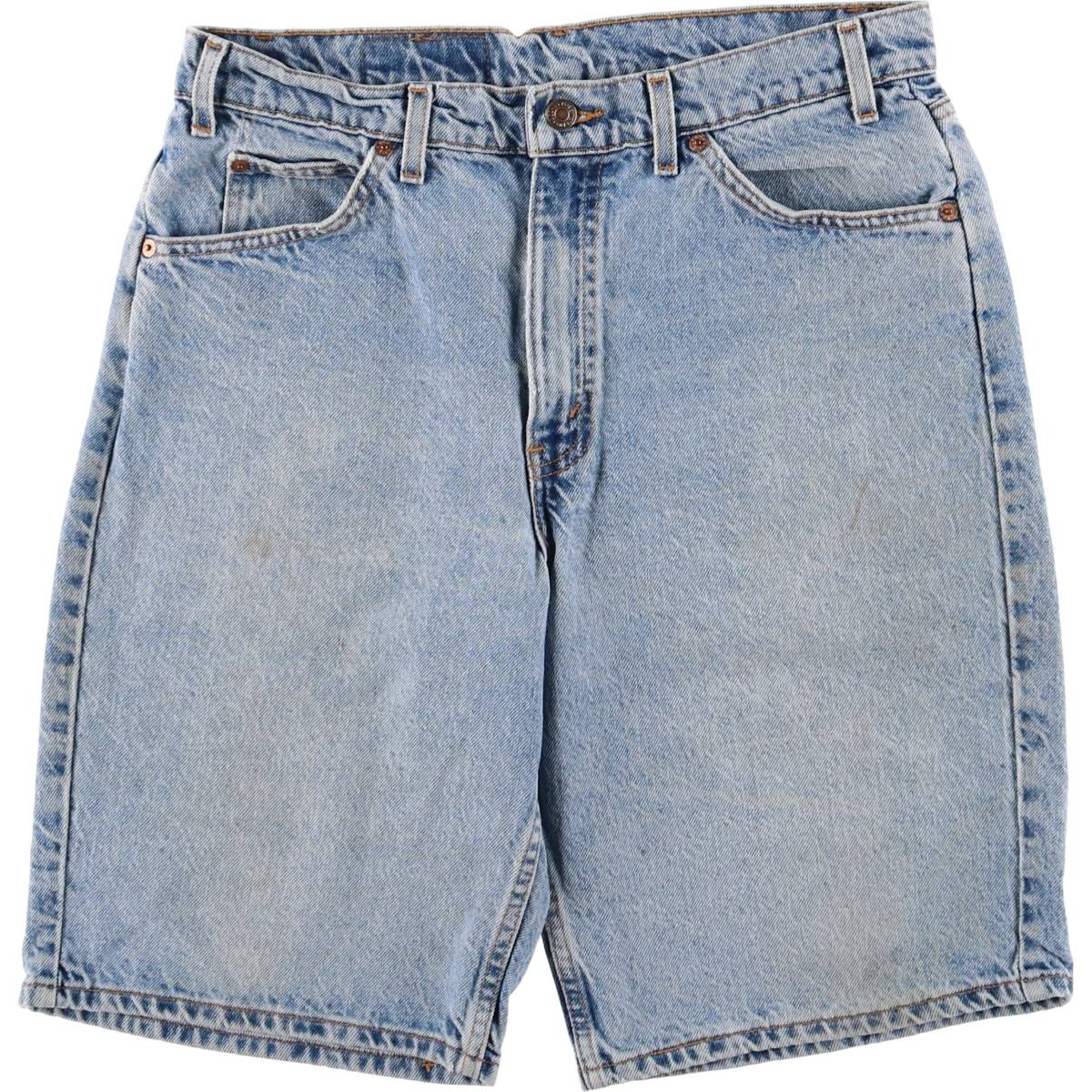 古着 90'S リーバイス Levi's 550 RELAXED FIT オレンジタブ デニムショーツ ハーフパンツ ジョーツ メンズw33相当 ヴィンテージ /eaa578308 【中古】 【250912】
