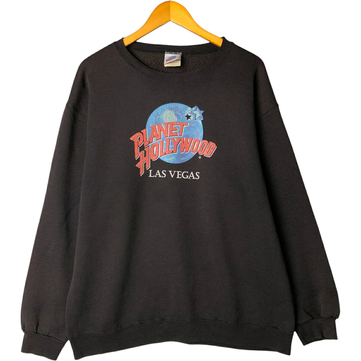 古着 PLANET HOLLYWOOD プラネットハリウッド アドバタイジング スウェットシャツ トレーナー USA製 メンズXL相当 ヴィンテージ /eaa578318 【中古】 【250908】 【SS2603_10】