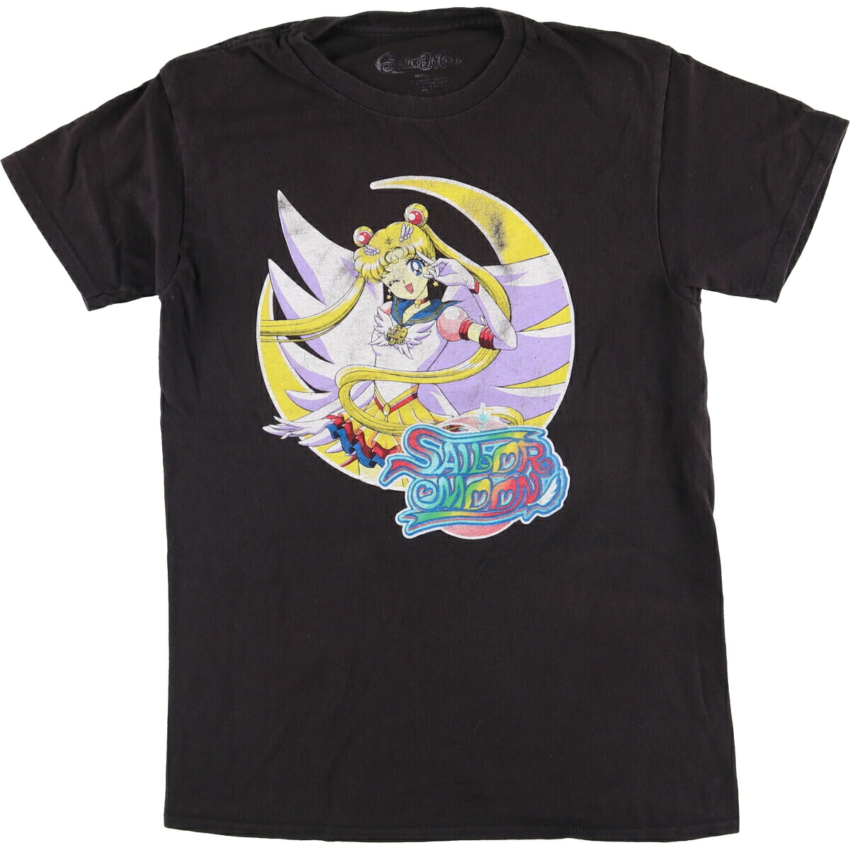 古着 Sailor Moon セーラームーン キャラクタープリントTシャツ メンズS相当 /eaa578370 【中古】 【250912】