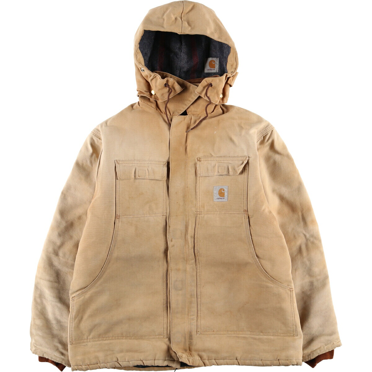 古着 カーハート Carhartt トラディショナルコート フード付き 中綿入り ダックワークジャケット メンズXL相当 /eaa578402 【中古】 【251120】 【SS2603_10】