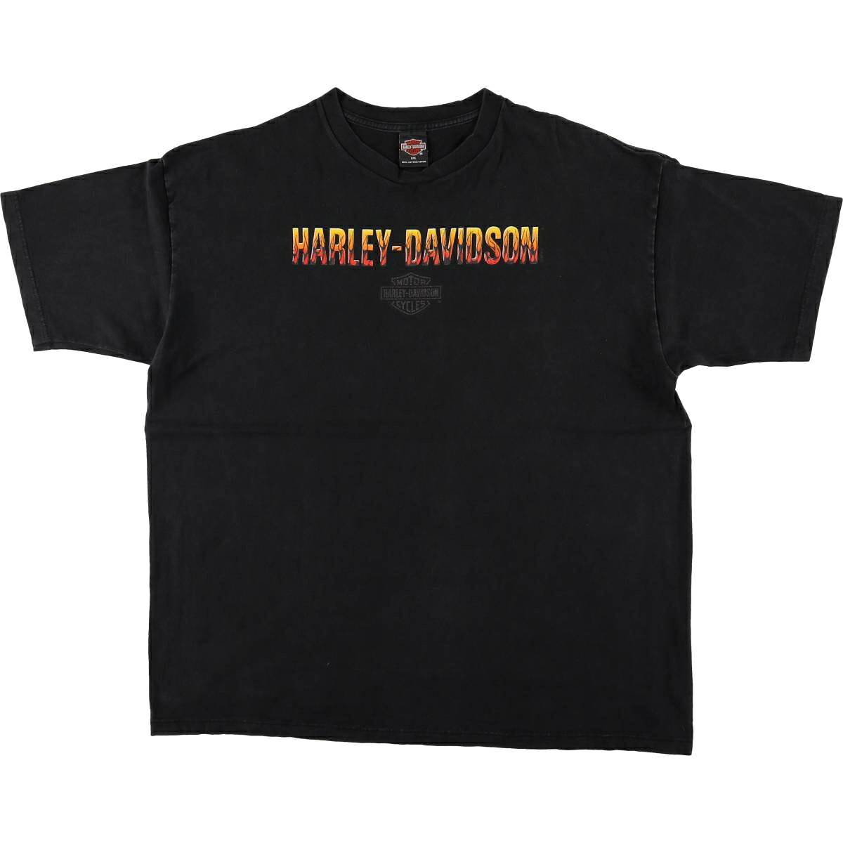 古着 00'S ハーレーダビッドソン Harley-Davidson モーターサイクル バイクTシャツ USA製 メンズXL相当 /eaa578719 【中古】 【250830】 【SS2606_30】｜古着屋JAM