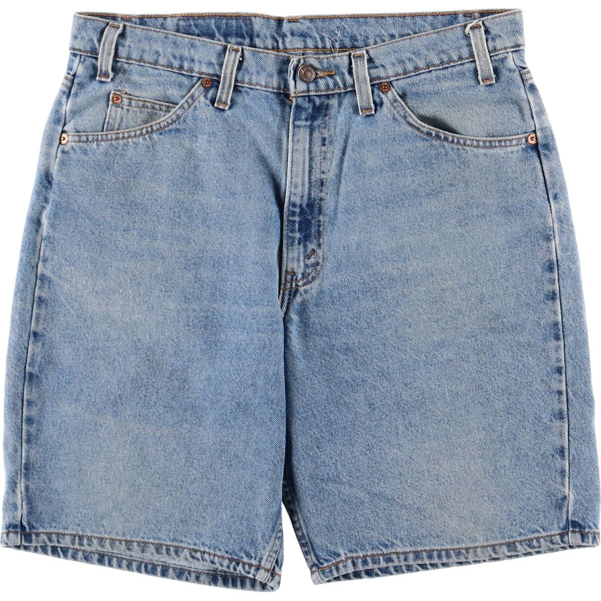 古着 90'S リーバイス Levi's 550 RELAXED FIT オレンジタブ デニムショーツ ショートパンツ メンズw34相当 ヴィンテージ /eaa579982 【中古】 【250906】