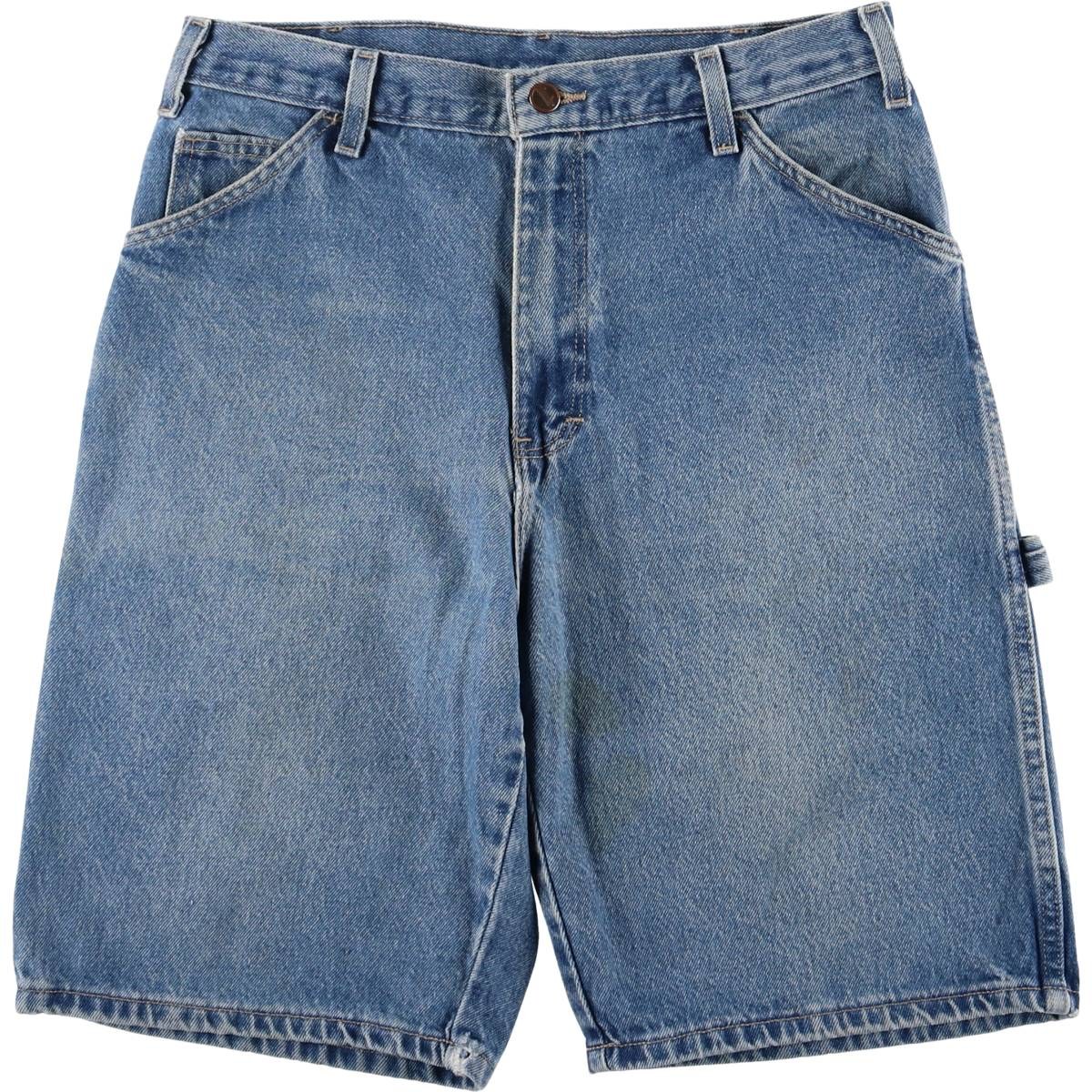 古着 ディッキーズ Dickies Relaxed Fit デニムペインターショーツ ハーフパンツ メンズw32相当 /eaa579997 【中古】 【250906】