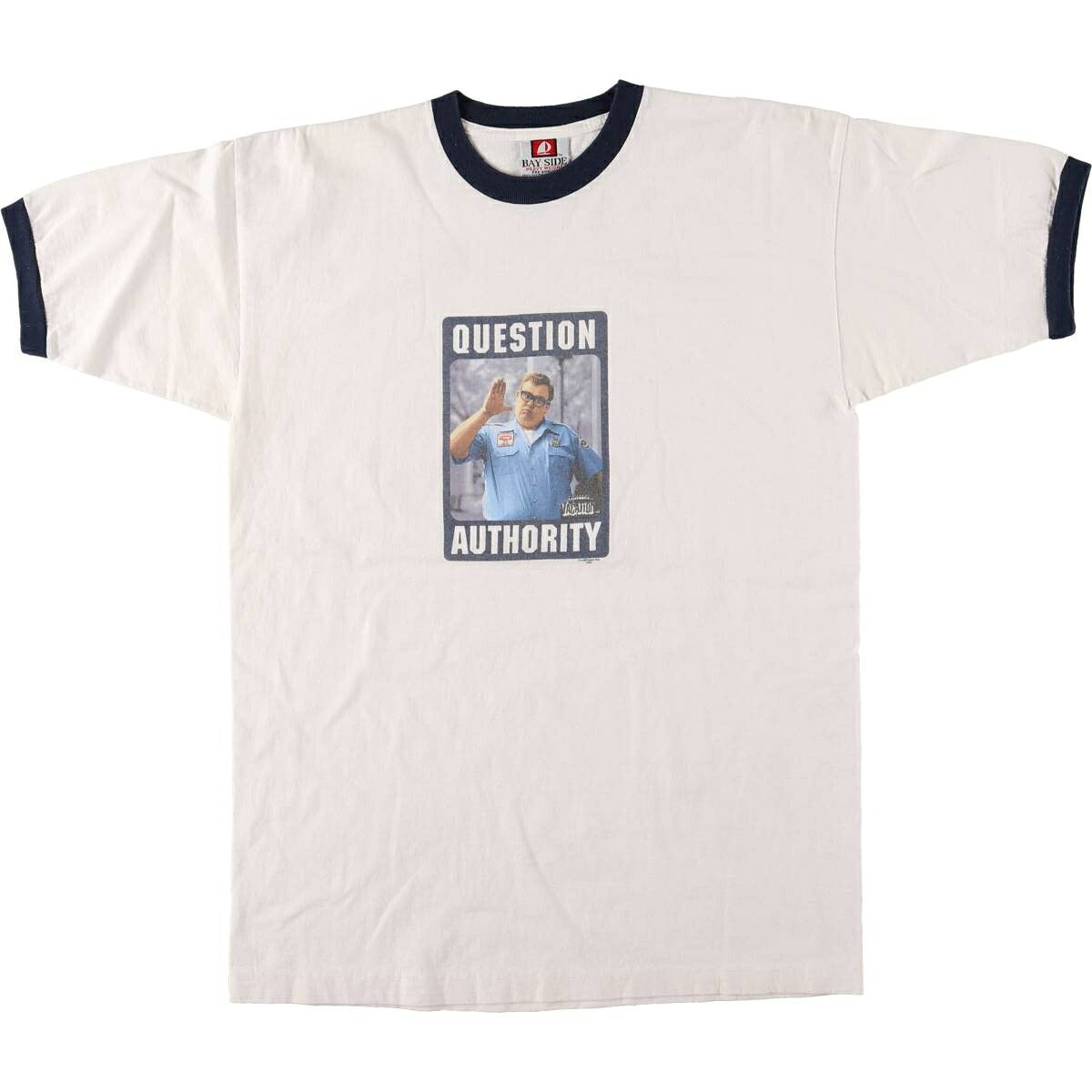 古着 BAY SIDE National Lampoon ナショナルランプーン ムービー リンガーTシャツ USA製 メンズL相当 /eaa580395 【中古】 【250908】