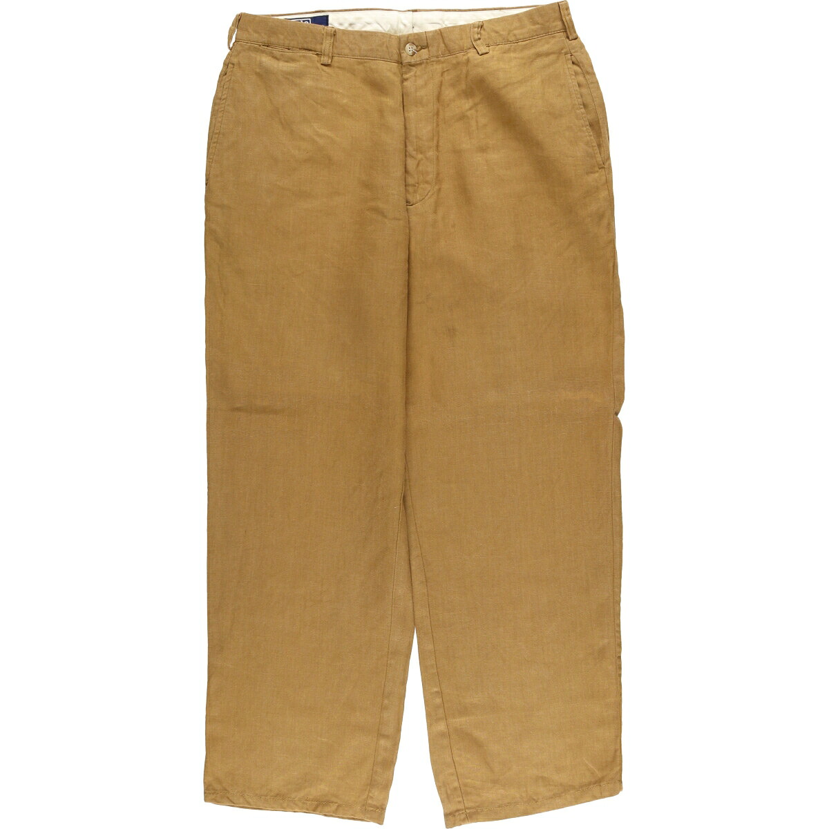 古着 ラルフローレン Ralph Lauren POLO by Ralph Lauren リネンパンツ スラックス メンズw35相当 ワイドパンツ /eaa581257 【中古】 【250914】 【SS2606_10】｜古着屋JAM