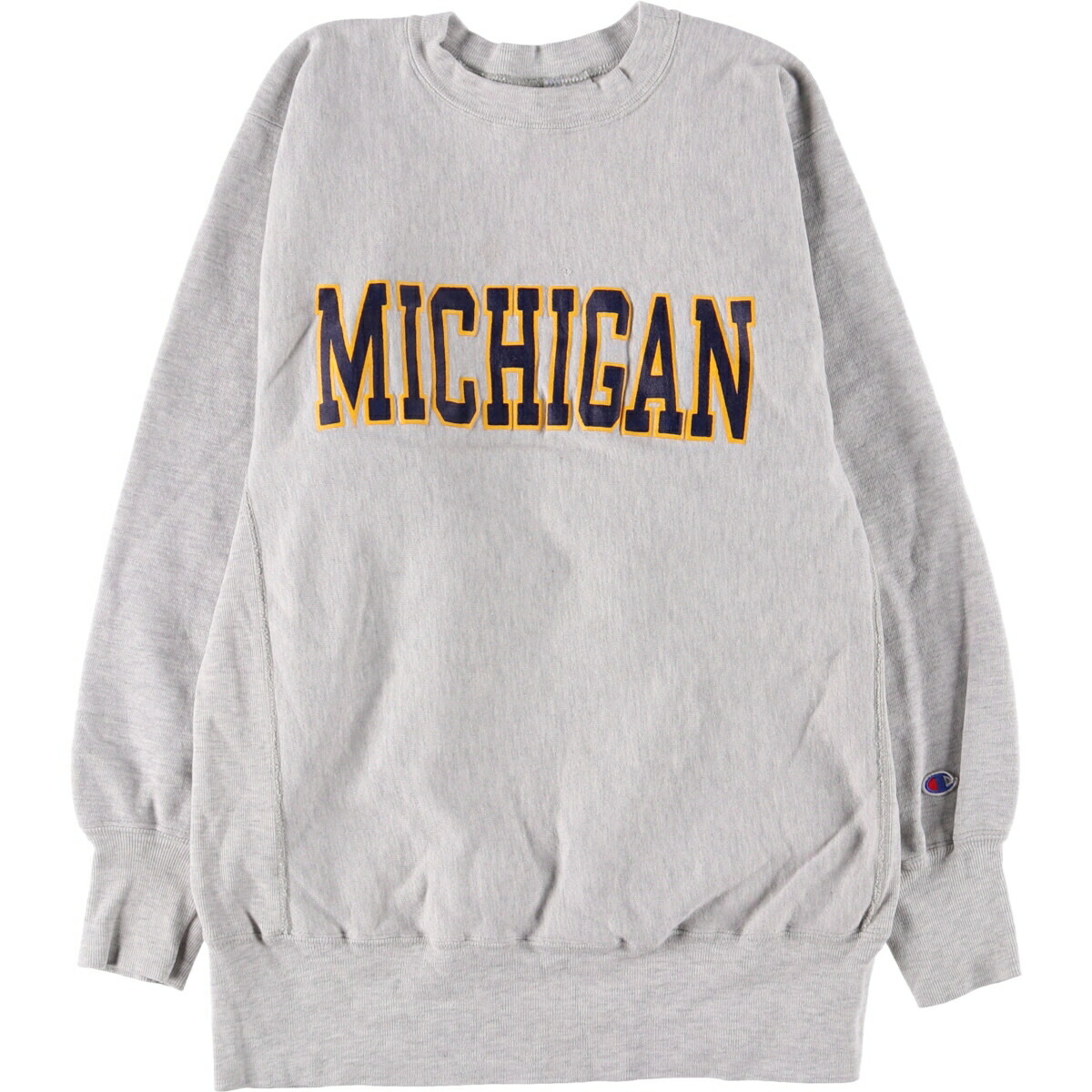 90s Champion リバースウィーブ MICHIGAN 刺繍タグ USA製 90s 前期 刺繍タグ チャンピオン champion リバース